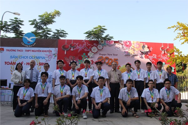 Sân chơi Olympia Toán - Lý - Hóa - Sinh ngày 13/01/2025